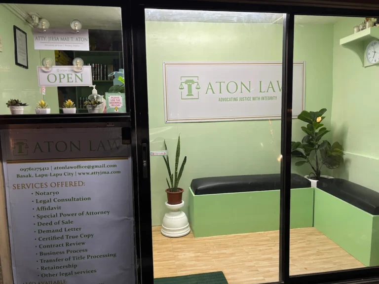 Aton Law Office View from the Outside